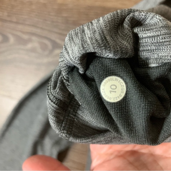 Lululemon womens align leggings mini Heathered herringbone 10 - Picture 6 of 8